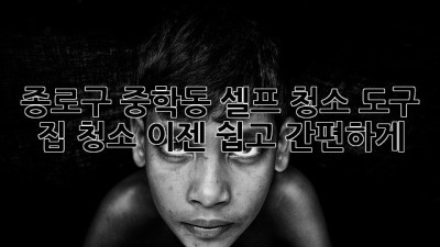 종로구 중학동 셀프 청소 도구: 집 청소, 이젠 쉽고 간편하게!